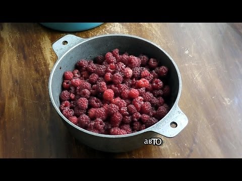 Как варить малиновое варенье (домашняя заготовка на зиму видео рецепт)
