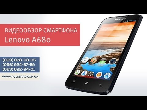 Видео обзор смартфона Lenovo A680 , характеристики, обзор, отзывы, купить Lenovo A680