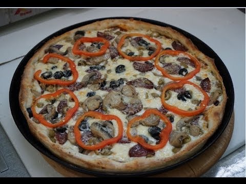Пицца Маргарита видео-рецепт