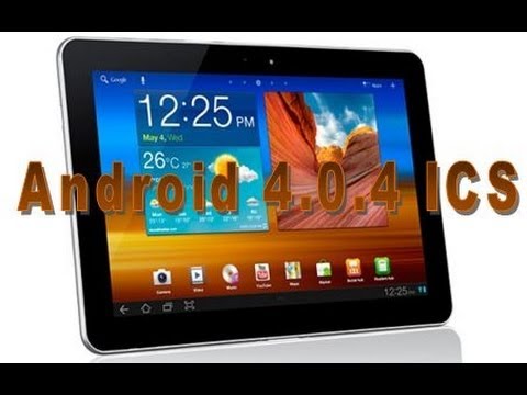 Galaxy Tab 10.1 com Android ICS 4.0.4 [P7500]