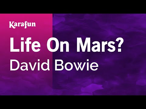 Karaoke Life On Mars? - David Bowie *