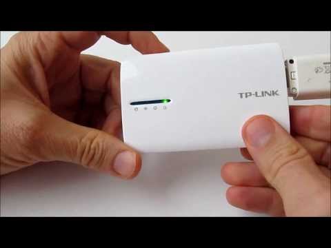 TP Link TL-MR3040 - мобильный 3G-WiFi-роутер - видео обзор