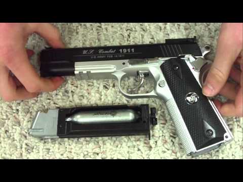 WinGun 1911 601 CO2 Pistol Review and Shooting Test