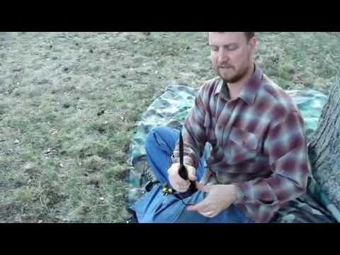 Cold Steel Bushman review and handle wrap demo