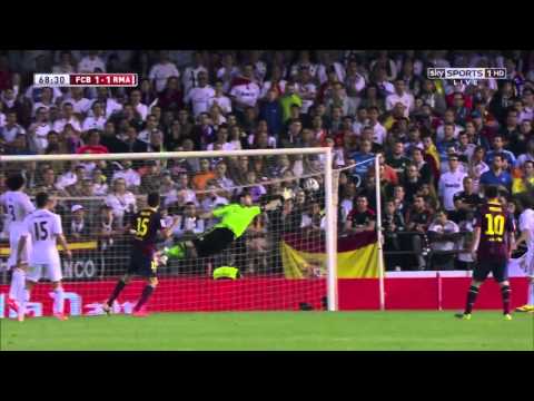 обзор матча Барселона - Реал Мадрид (1:2) финал кубка Испании 16.04.2014
