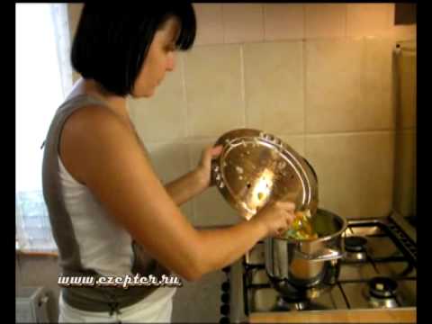 Овощное рагу с мясом - видео рецепт