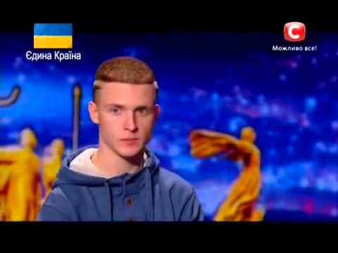 Украина имеет талант 6. Вячеслав Кутьин - самый быстрый рэп. Рекорд Украины!