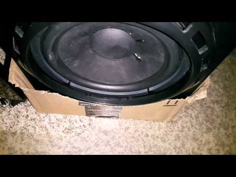 Yamaha SW-012 Subwoofer Review and Test
