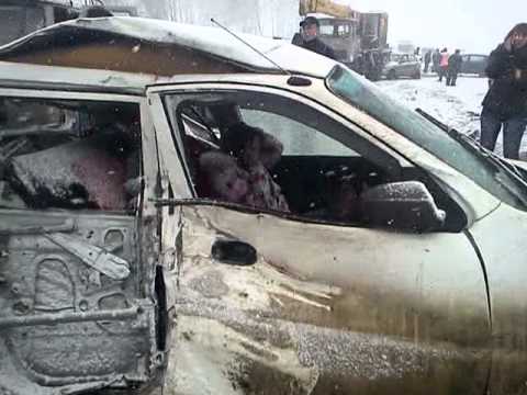 Авария на трассе Кемерово Ленинск