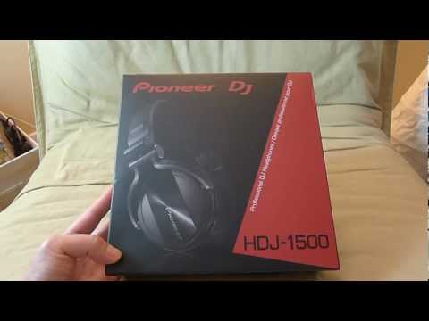NEW! Pioneer HDJ-1500K - Black version unboxing