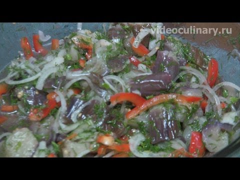 Баклажаны по-корейски - Рецепт Бабушки Эммы