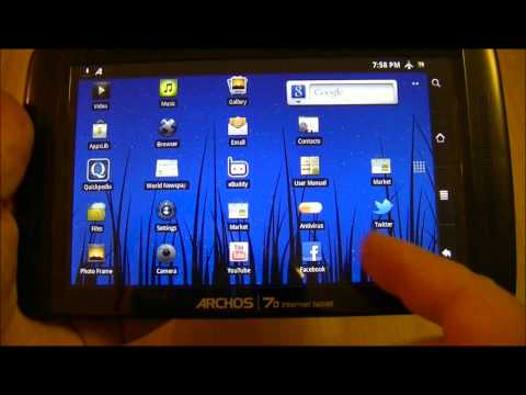 Archos 70 Internet Tablet 250 GB HD Review