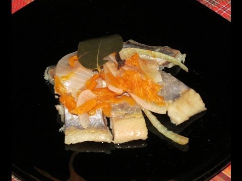 Селедка маринованная. Рольмопс. Pickled herring recipe.Rollmops.