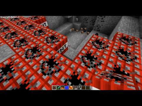 Minecraft Big Explosion (Nuclear Bomb/Black Hole) / Обзор MineCraft