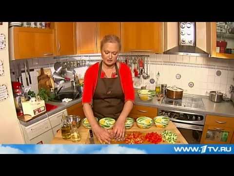 Рецепт гаспачо от Ольги Баклановой (Вся Соль)