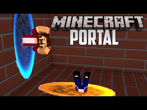 PORTAL 2 - Minecraft Прохождение Карты