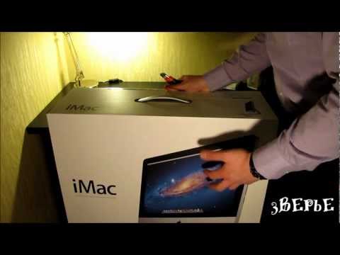 iMac обзор  распаковка