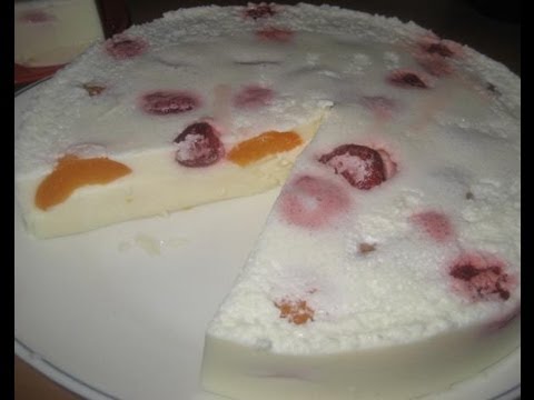 Обалденный Десерт крем желе без выпечки