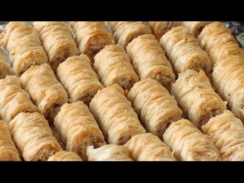 рецепт пахлава   Baklava rolls