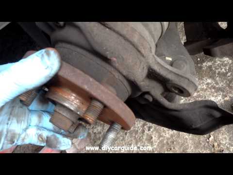 Toyota Avensis Broken Front Wheel Stud Replacement