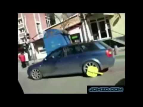 девушки за рулем авто (блондинки) видео приколы - июнь 2013 #1