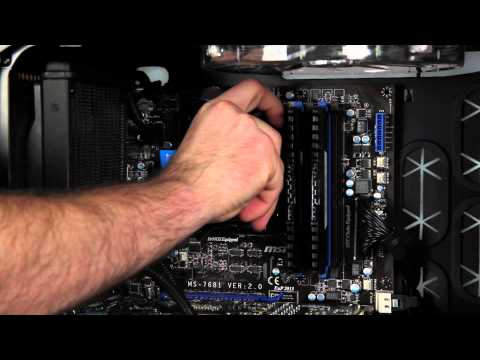 Corsair Hydro Series H60 CPU Cooler Install How-To Video
