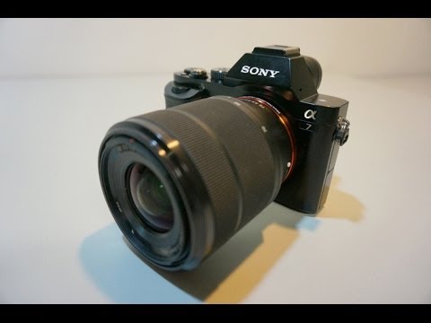 Sony Alpha A7 unboxing & first start