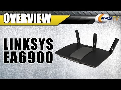Linksys AC1900 Dual Band SMART Wi-Fi Gigabit Router (EA6900) Overview - Newegg TV