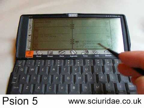Psion 5 Review Video