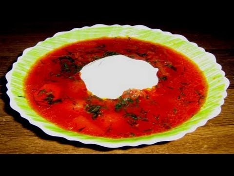 Как приготовить красный борщ. | How to cook red borscht.