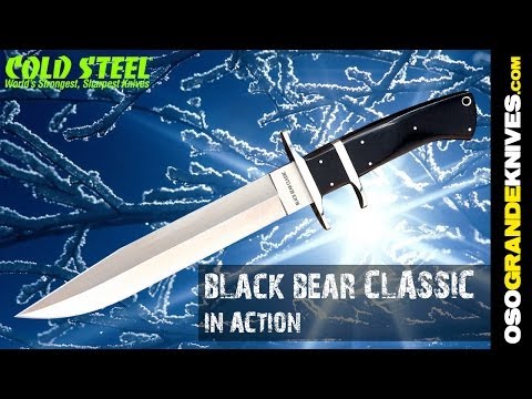 Cold Steel Blackbear Classic Knife in Action