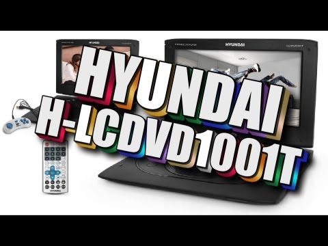 Обзор на HYUNDAI H-LCDVD1001T / Портативный DVD-Проигрыватель С ТВ-тюнером и 10.1