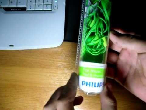 Обзор наушников  Philips SHE3570GR/10 (зелёный цвет)