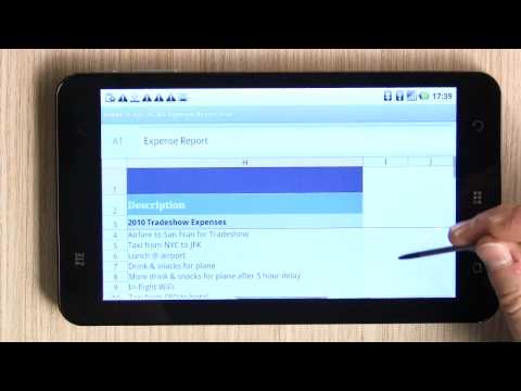 ZTE V9 tablet - video review