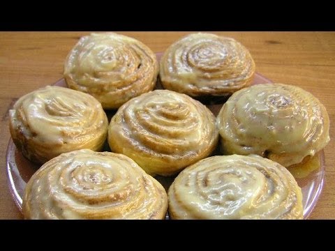 Булочки с корицей / Homemade Cinnamon rolls