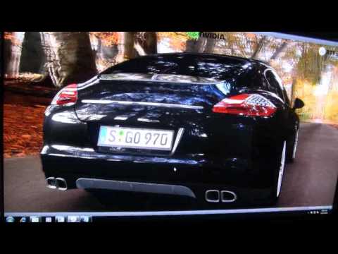 GTC 2010 - Quadro 6000 and RTT DeltaGen show real-time Porsche rendering
