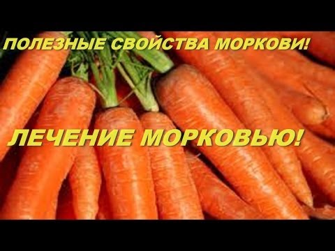 Полезные свойства моркови! Лечение морковью!