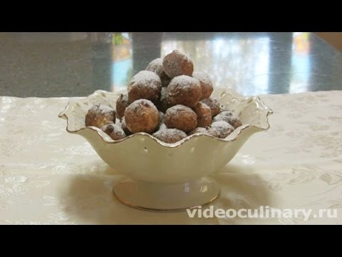 Рецепт - Творожные пончики от видеокулинария.рф Бабушка Эмма