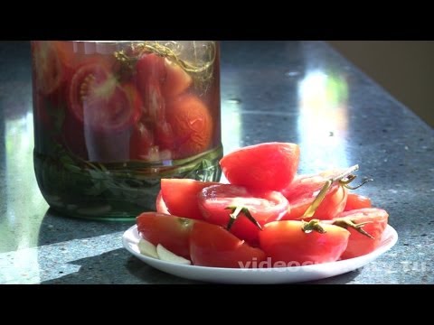Рецепт - Солёные помидоры от видеокулинария.рф Бабушка Эмма