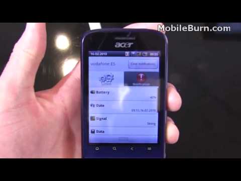 Acer beTouch e110 - first look
