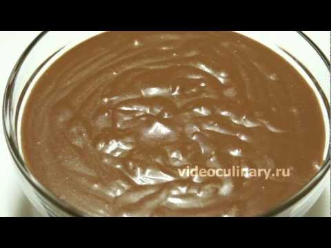 Шоколадный заварной крем - Рецепт Бабушки Эммы