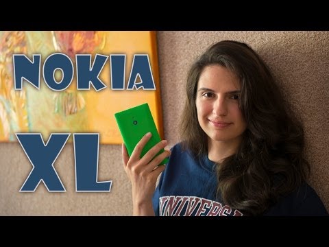 Nokia XL: обзор большого смартфона
