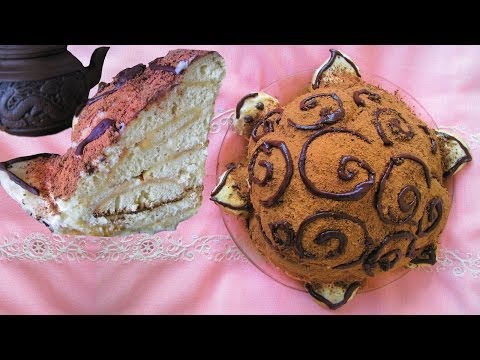 Торт ЧЕРЕПАХА классический. Turtle cake. Kaplumbağa pastası.