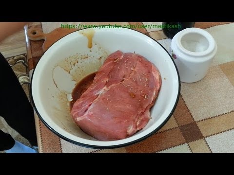 Мясо в духовке простой рецепт приготовления мясо запеченное в духовке мясо в рукаве