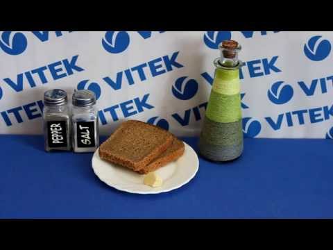 Рецепт приготовления чесночных гренок в тостере VITEK VT-1582 BK