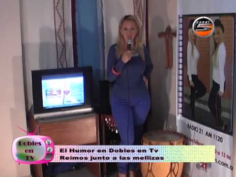 EL HUMOR EN  DOBLES EN TV 18 4 2014