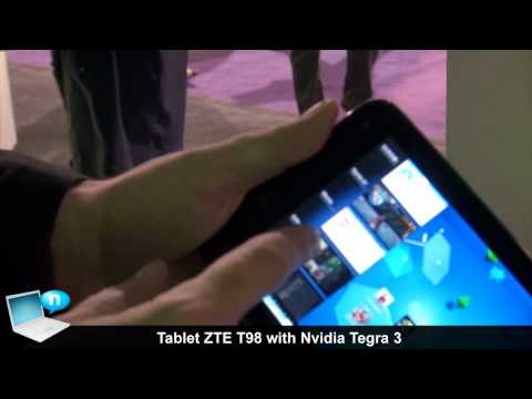 ZTE T98 tablet with Nvidia Tegra 3
