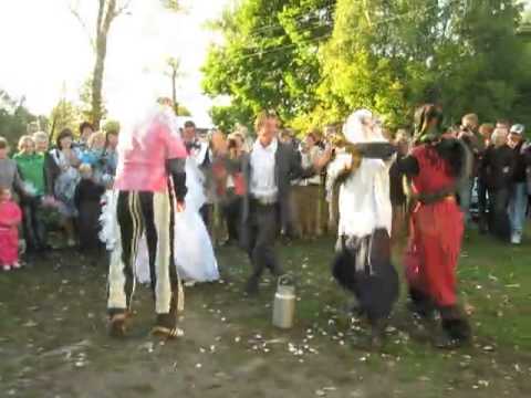 Свадьба в деревне дело непростое 2013 год пляски 1-2-й день драка