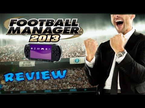 FOOTBALL MANAGER HANDHELD 2013 - PSP - Review / Gameplay - Simulador Futbolístico