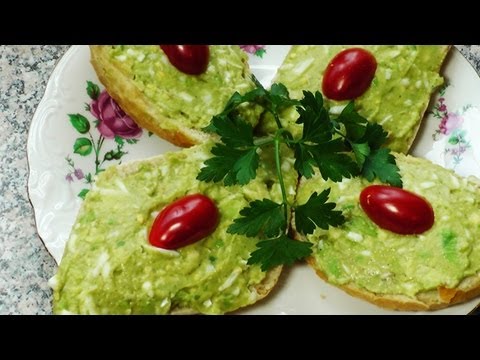 Салат из авокадо - видео рецепт от GermaCook